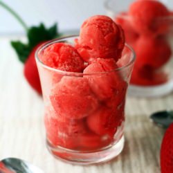 Strawberry Sorbet