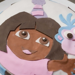 Dora The Explorer Birthday Cake