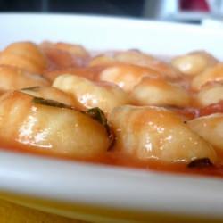 Gnocchi in Tomato Sauce