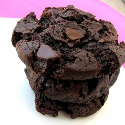 Double Dark Choc Cherry Cookies