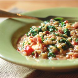 Risotto with Smoked Italian Sausage