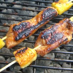 Grilled Island Kebabs with Sugar