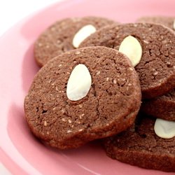 Chocolate Almond Spice Cookies