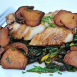 Alaskan Cod with Porcini