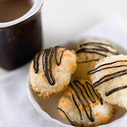 Chocolate Coconut Macaroons