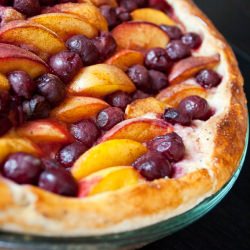 Lemon Poppy Seed Cake with Fruit