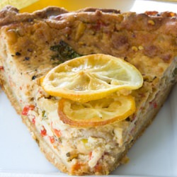 Vegan Tofu Quiche