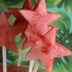 Frozen Watermelon Pops