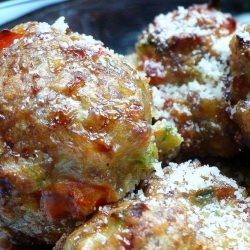 Baked Turkey Jalapeno Meatballs