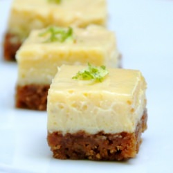 Passionfruit Lime Squares