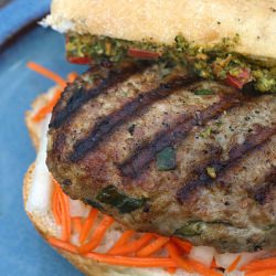 Thai Coconut Basil Burger