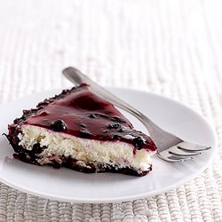 Cheesecake with Blueberries