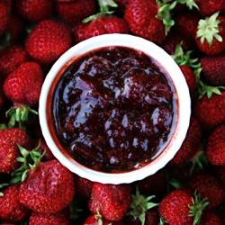 Balsamic Strawberry Sauce and Jam