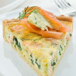 Salmon Quiche