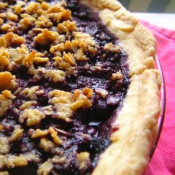 Blueberry Crumble Pie