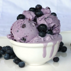 Blueberry Cheesecake Ice Cream