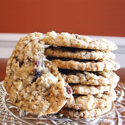 White Chocolate Oatmeal Cookies