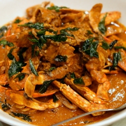 Curry Crab with Masala Spices