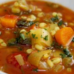 Chunky Vegetable and Barley Soup