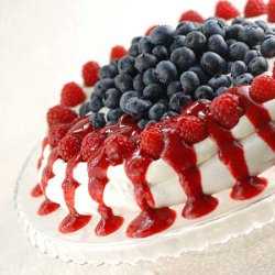 Red, White & Blue Pavlova