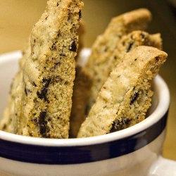 Orangey Chocolate Chunk Biscotti