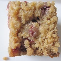 Sour Cherry Crumb Cake