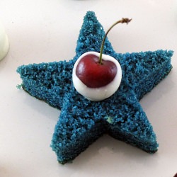 Cherry Star Cake