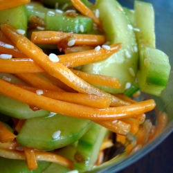 Two Spicy Cucumber Salads