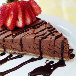 No-Bake Chocolate Cheesecake