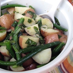 Green Beans and Potato Salad