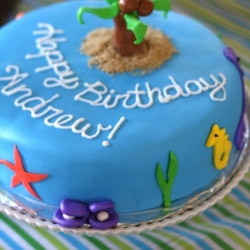 Birthday Cake & Marshmallow Fondant