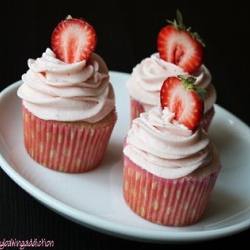 Strawberry Cupcakes