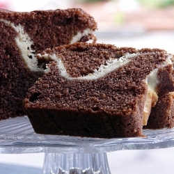 Chocolate Cream Cheese Loaf Cake