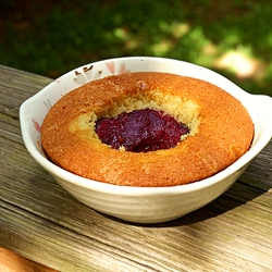 Brown Sugar Plum Cakes