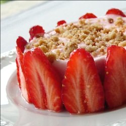 Frozen Strawberry Pie