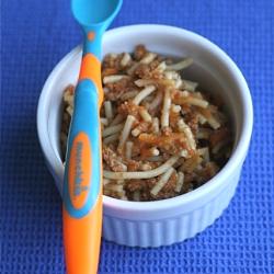 Baby Food – Spaghetti Bolognese