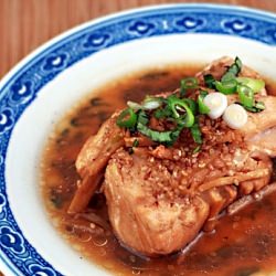 Hmong Steamed Ginger Fish