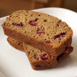 Zucchini and Cherry Bread