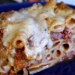 Extra Creamy Baked Ziti