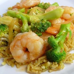 Shrimp with Broccoli