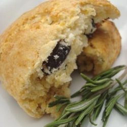 Cherry, Cheddar & Rosemary Scone