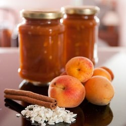 Apricot Jam with White Chocolate