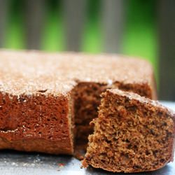 Cocoa-dusted Banana Bread