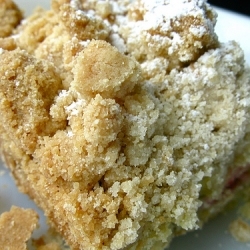 Rhubarb Coffee Cake