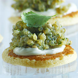 Veggie Quinoa and Eggplant Caviar