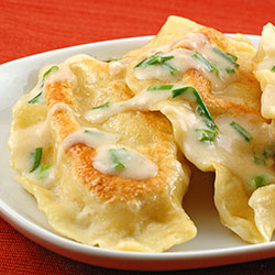 Homemade Potato-Cheese Pierogi