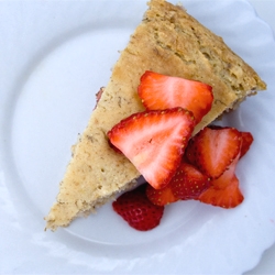 Strawberry Breakfast Cake – Vegan