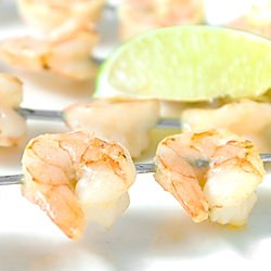 Garlic and Lime Shrimp Skewers