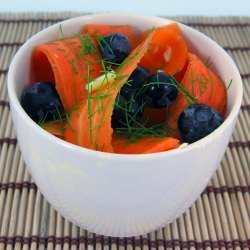 Shaved Carrot Salad with Fresh Dill