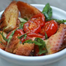 Bread Salad with Roasted Tomatoes